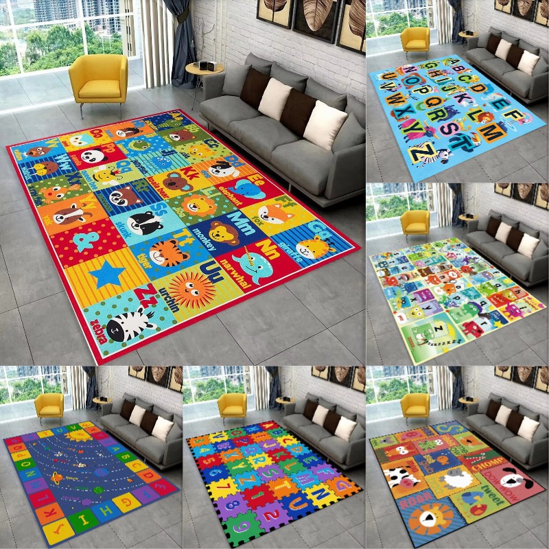 Abc Kids Early Education - Alfombra de Juego Educativa con el