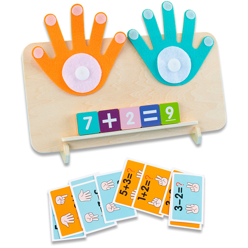 Kids Education Number - Juguetes Montessori de madera para niños,