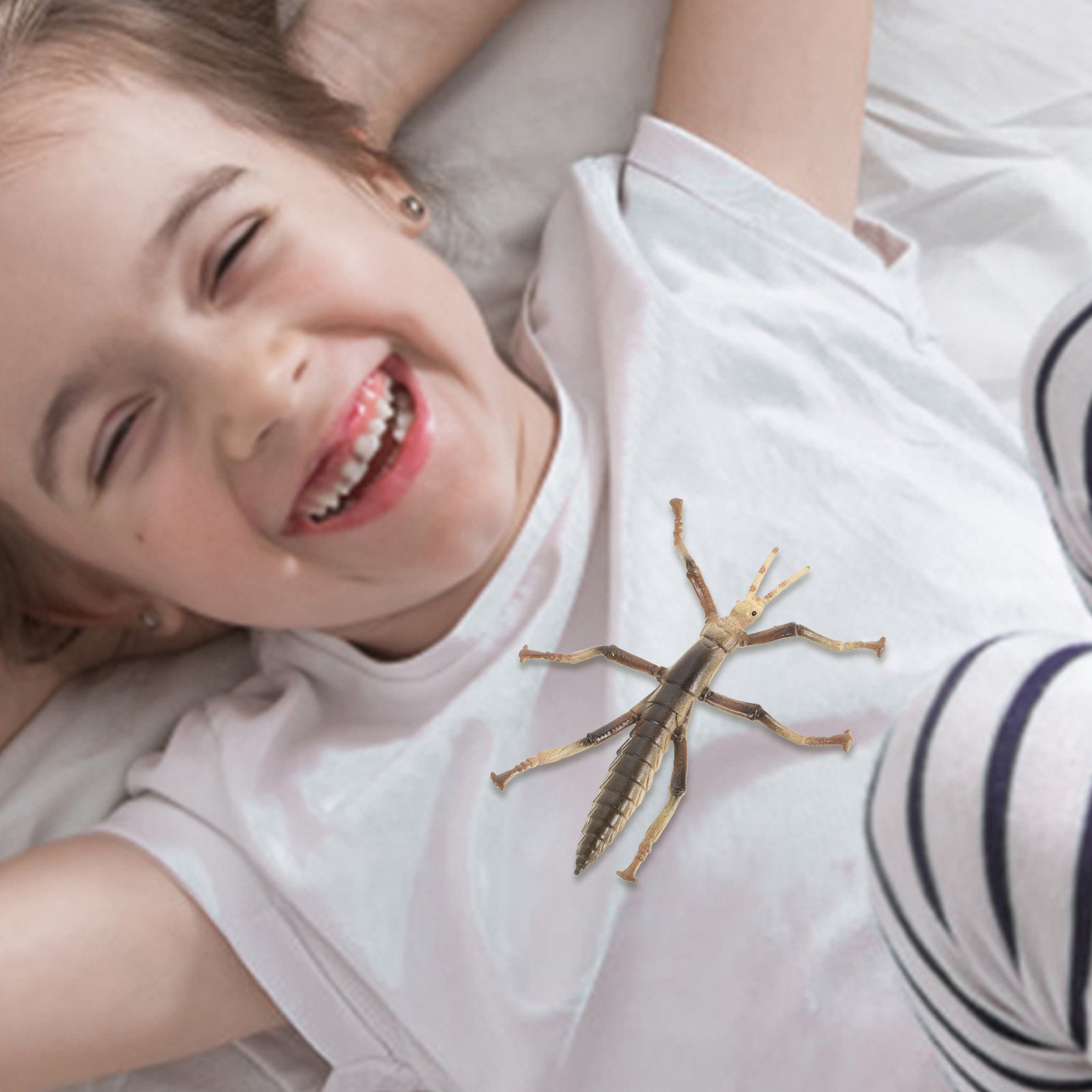 Kids Education Activities - Insecto de plástico resistente, ideal para
