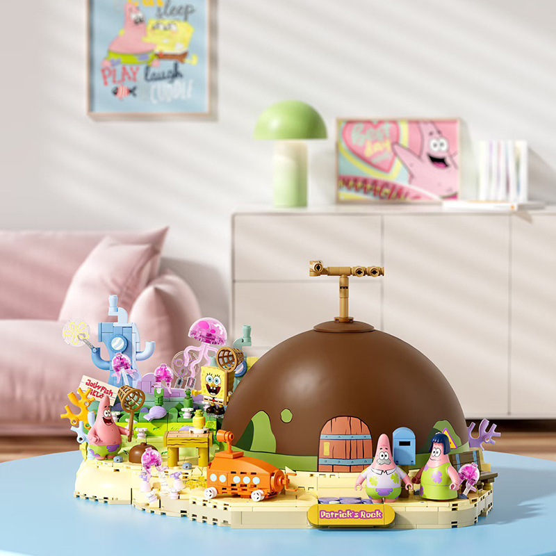 Bob Esponja Patrick Star Rock  - Kids First Education reseña y precio