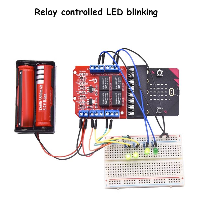 Módulo de Relé de 4 Canales TC - Kids Education Channel reseña y precio