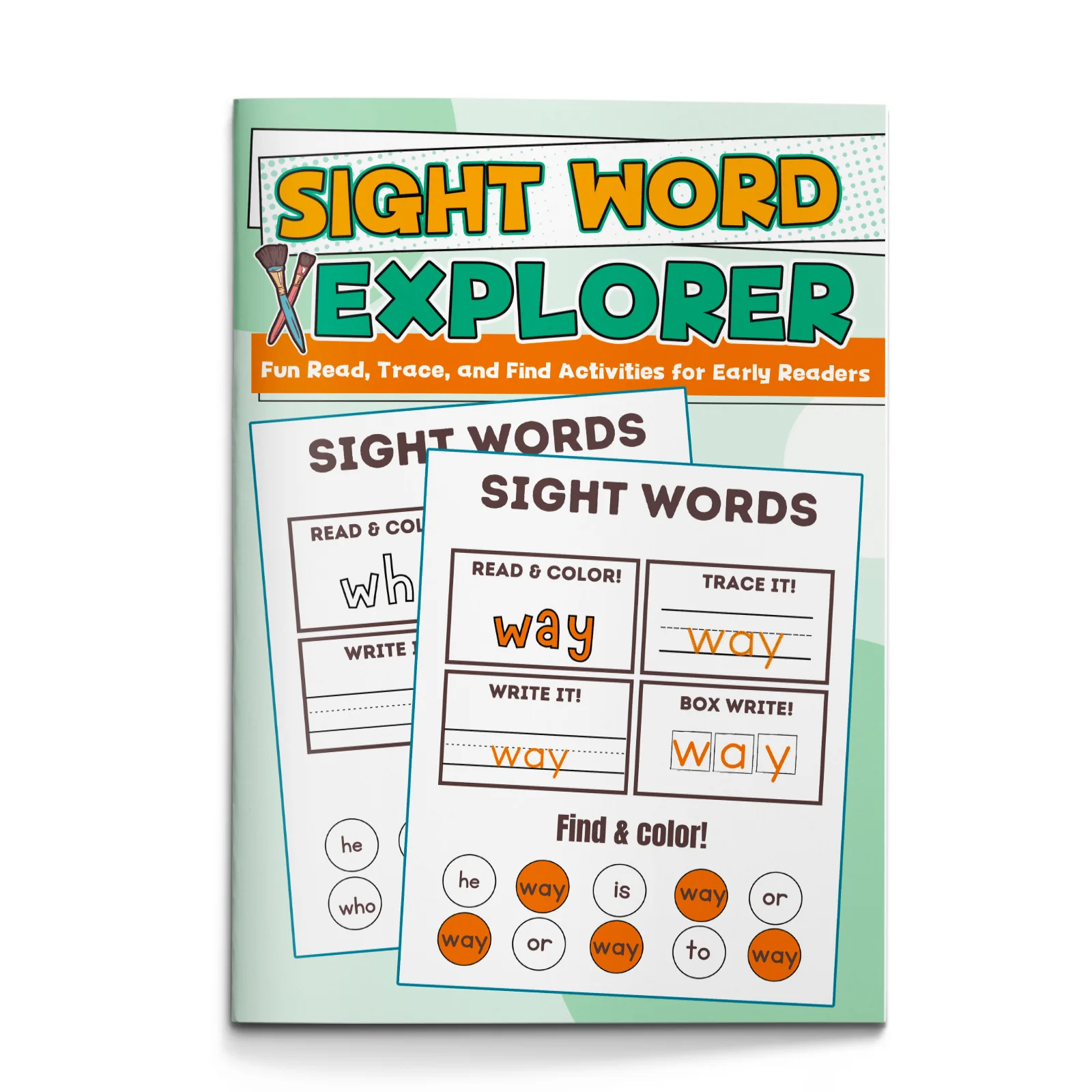 Cuaderno de colorear con palab - Kids Education Activities reseña y precio