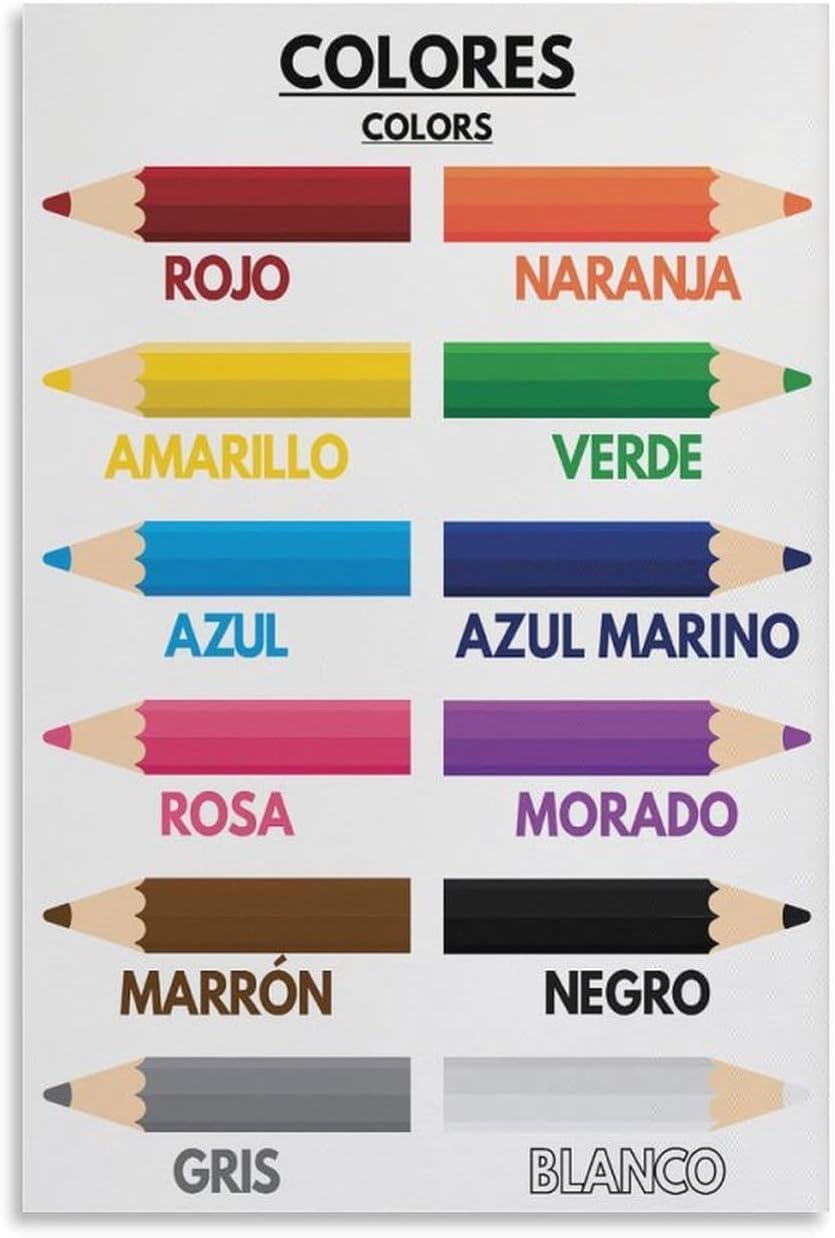 Nombres de colores para niños, - Kids Education Name reseña y precio