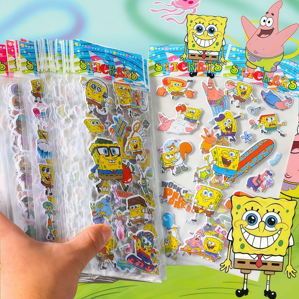 Paquete de 12 Pegatinas 3D de  - Kids First Education reseña y precio