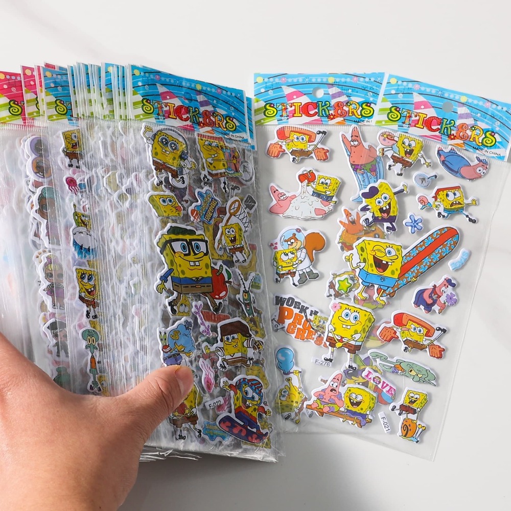Paquete de 12 Pegatinas 3D de  - Kids First Education reseña y precio