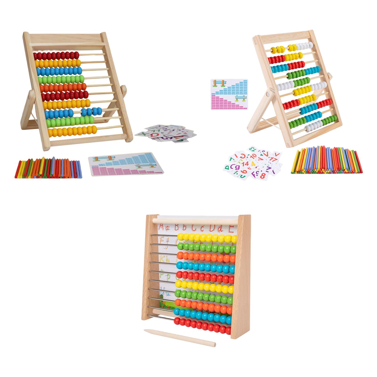 Ábaco de madera educativo, jug - Kids Education Number reseña y precio