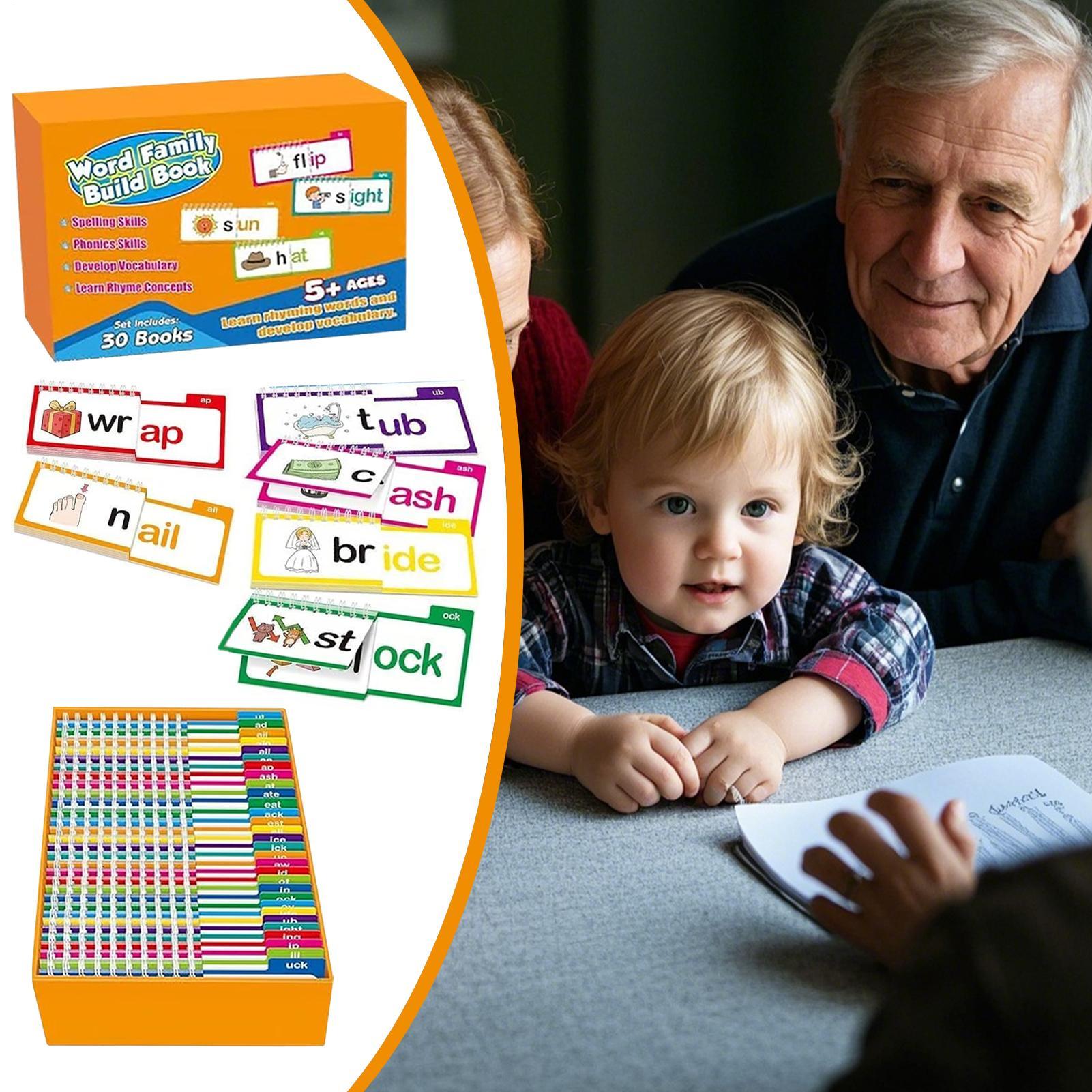 Tarjetas de lectura, 30 libros - Kids Education Rhymes reseña y precio