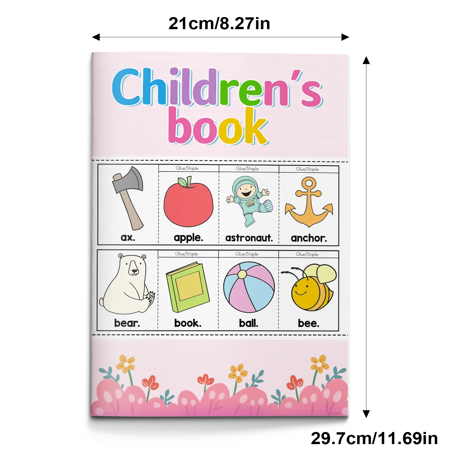 Cuaderno de colorear con palab - Kids Education Activities reseña y precio
